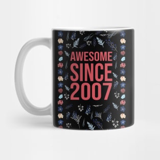 Awesome Since 2007 Mug